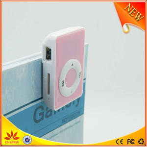 Lecteur MP3 portable étanche avec mini-clip métallique personnalisé pour la course en extérieur, la gym et l'entraînement – Appareil audio sportif - Product Image 5