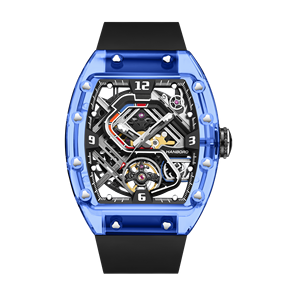 Đồng hồ cơ nam Acrylic mới tự động với thiết kế rỗng trong suốt Đồng hồ cơ nam sang trọng với chuyển động tiếp xúc - Product Image 3