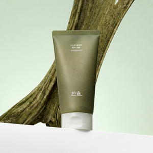 Espuma Facial Absorbente de Sebo de Artemisa y Pastel de Arroz de 120 ml Más Vendida de Hanyul, Limpiador Facial Coreano de 15 ml, Regalo - Product Image 1