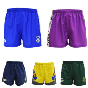 FQ Personnalisé Aboriginal Rugby League Shorts Plaine Shorts De Sport Rugby Sur-Filed Polyester Team Wear Hommes Jeunes Rugby UNION Shorts - Product Image 2