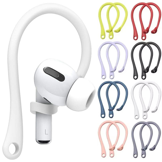 TPU Soft Eco-friendly Anti-fall Earhook Holder for Headphones Replacement Compatible for 4/3/2/1 Pro for Clip