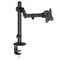 Nouveau support de montage de moniteur réglable à bras unique de vente chaude pour écran 17 "-32" adapté à la maison et au bureau