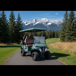 Voitures de golf électriques haute puissance 3-4 places, autonomie 30-50 km/h, prix d'usine, en stock, <span class=keywords><strong>achat</strong></span> rapide. - Product Image 1