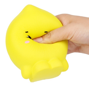 PU Lemon Squishy Toy Soft Slow <b>Rebound</b> Cute Cartoon Shape Promotional Gift Decoration - Product Image 4