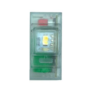 Lampe de secours LED Bticino 1 module Keystone 1W 50Lm 6H d'autonomie Gris avec adaptateur Living Light Tech - Product Image 4