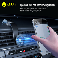 Support de téléphone portable universel pour bureau, en alliage de zinc magnétique, rotation à 360°, étanche, pliable, réglable en hauteur, pour voiture et bureau