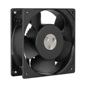 Alüminyum ac metal fan 1238 120*120*38 kare egzoz 2200 rpm kontrol panelleri sunucu 98CFM IP55 ac eksenel soğutma fan filtresi