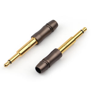 Connecteur Mono Long Type 3.5mm Plaqué Or 3.5mm Connecteurs 2 pôles pour Meze99 Classics 99neo ANTONIO 99 <span class=keywords><strong>NEO</strong></span> <span class=keywords><strong>NOIR</strong></span> - Product Image 3