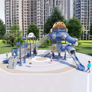 Scivolo Combinato in Plastica per Bambini <span class=keywords><strong>di</strong></span> Grandi Dimensioni per Esterni, Avventura Familiare, Sport, <span class=keywords><strong>Parco</strong></span> Divertimenti Pubblico <span class=keywords><strong>di</strong></span> Alta Qualità - Product Image 1