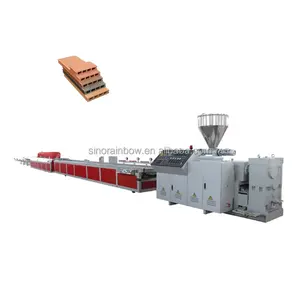 PVC WPC Foam Interior And Exterior Door Frame Extrusion Making Machine