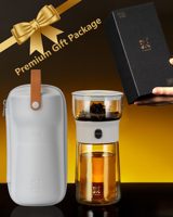 Étui à thé portable de haute qualité résistant aux chocs. Alternatives au pot à thé enchanté pour les cadeaux des amateurs de thé
