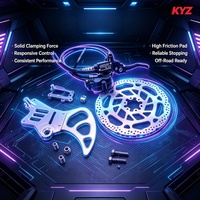 Surron Light Bee X Ultra Bee KYZ CNC 6061 Aluminium Hinterrad-Bremssystem-Kit Hochleistungs-Offroad-Mod-Upgrade