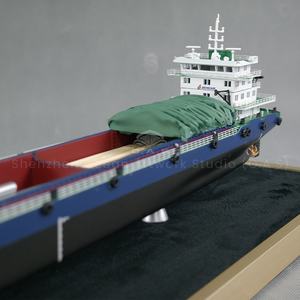 Modelo de Navio de Carga Personalizado O.A.S de 65cm, Modelo de Navio de Logística Especializado, Brinquedo de Modelo de Navio de Plástico - Product Image 2