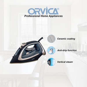 Plancha de Vapor Eléctrica Vertical con Suela de Cerámica, Plancha de Vapor para Telas, Enchufe Europeo - Product Image 6