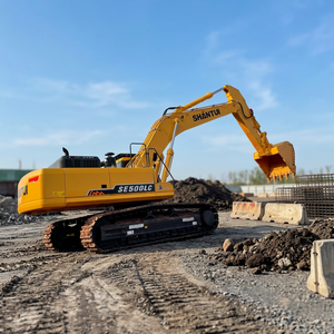 Excavatrice sur chenilles SE500LC de 50 tonnes pour l'exploitation minière, grande pelle hydraulique pour roche, meilleur prix, directement de l'usine - Product Image 1