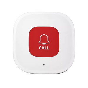 Soignant Pager Portable Alarme Appel Cloche Alerte Chute Dispositifs Panique Bouton D'urgence pour L'assistance aux Personnes Âgées Anneau De Surveillance Intelligente - Product Image 1