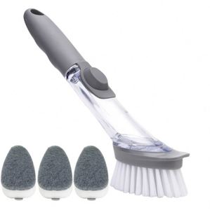Nouveautés : Distributeur automatique de liquide, éponge à long manche, brosse de nettoyage pour la vaisselle de cuisine - Product Image 4