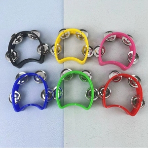 เครื่องดนตรีเคาะจังหวะแบบสี่ระฆังพร้อมที่เขย่ามือ สำหรับการแสดงในชั้นเรียนดนตรีระดับอนุบาล - Product Image 5