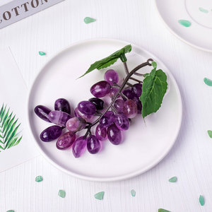 Bán Buôn Tự Nhiên Chữa Bệnh Thủ Công Mỹ Nghệ Pha Lê DIY fluorite Bó Nho Cho Trang Trí Nội Thất - Product Image 4