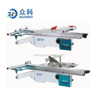 Scie à table coulissante ZK MJ90B Machine à couper le bois utilisée pour le travail du bois avec lame et moteur de composants centraux