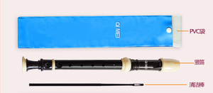 <span class=keywords><strong>Flauta</strong></span> Dulce de 8 Orificios Estilo Inglés y Alemán con Estuche de Cuero, Precio Bajo al por Mayor - Product Image 3