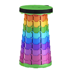Foldable Outdoor Camping <b>Stool</b> PP Material 700Lb Capacity Portable <b>Collapsible</b> Chair For Travel Hiking - Product Image 5