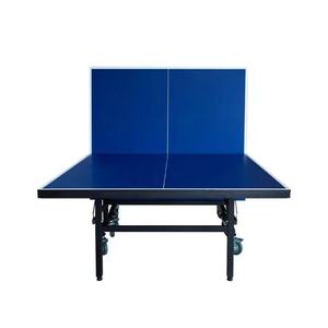 <span class=keywords><strong>Table</strong></span> de tennis de <span class=keywords><strong>table</strong></span> pliable en MDF de 18 mm, montage facile, <span class=keywords><strong>table</strong></span> de <span class=keywords><strong>ping</strong></span>-<span class=keywords><strong>pong</strong></span> durable avec filet pour intérieur et extérieur - Product Image 2