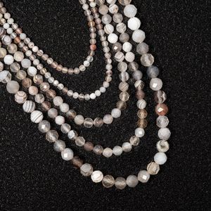 ลูกปัดพลอยทรงกลมแบบหลวมสีมุกเปอร์เซียสำหรับทำเครื่องประดับ - Product Image 4