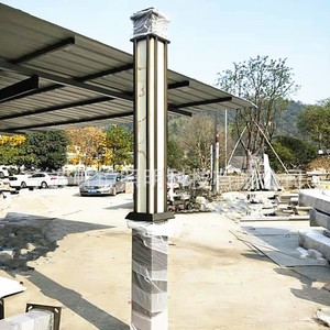 Lámpara de jardín LED Hongjing de acero inoxidable, 80 Ra, 50000 horas de duración, lámpara exterior para patio y camino. - Product Image 4
