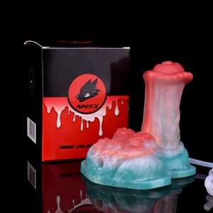 NNSX Nuevo Estilo Juguete Sexual de Silicona con Control Inalámbrico, Vibrador Strapon con Textura para Estimular la Próstata y el Clítoris - Product Image 3