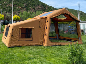 Tenda Gonfiabile GSD Outdoors con Cabine Nuovo Stile Lussuosa Tenda <span class=keywords><strong>Glamping</strong></span> per Campeggio e Attività Safari - Product Image 5