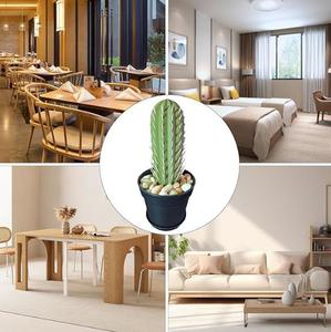 Caja para Palillos de Dientes con Diseño de Cactus Impreso en 3D, Simulación de Maceta, AMA Transfronterizo - Product Image 6