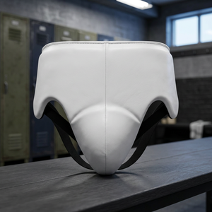 Protector Inguinal Blanco, Cinturón de Soporte Inguinal, Protector de Hernia Extraíble para Entrenamiento de Boxeo y Artes Marciales - Product Image 2