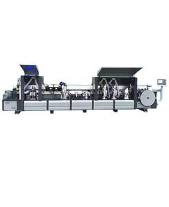 Livraison gratuite entièrement automatique Double Pot de colle mélamine MDF planche à découper les meubles en bois pré-fraisage Machine à plaquer les chants - Product Image 6