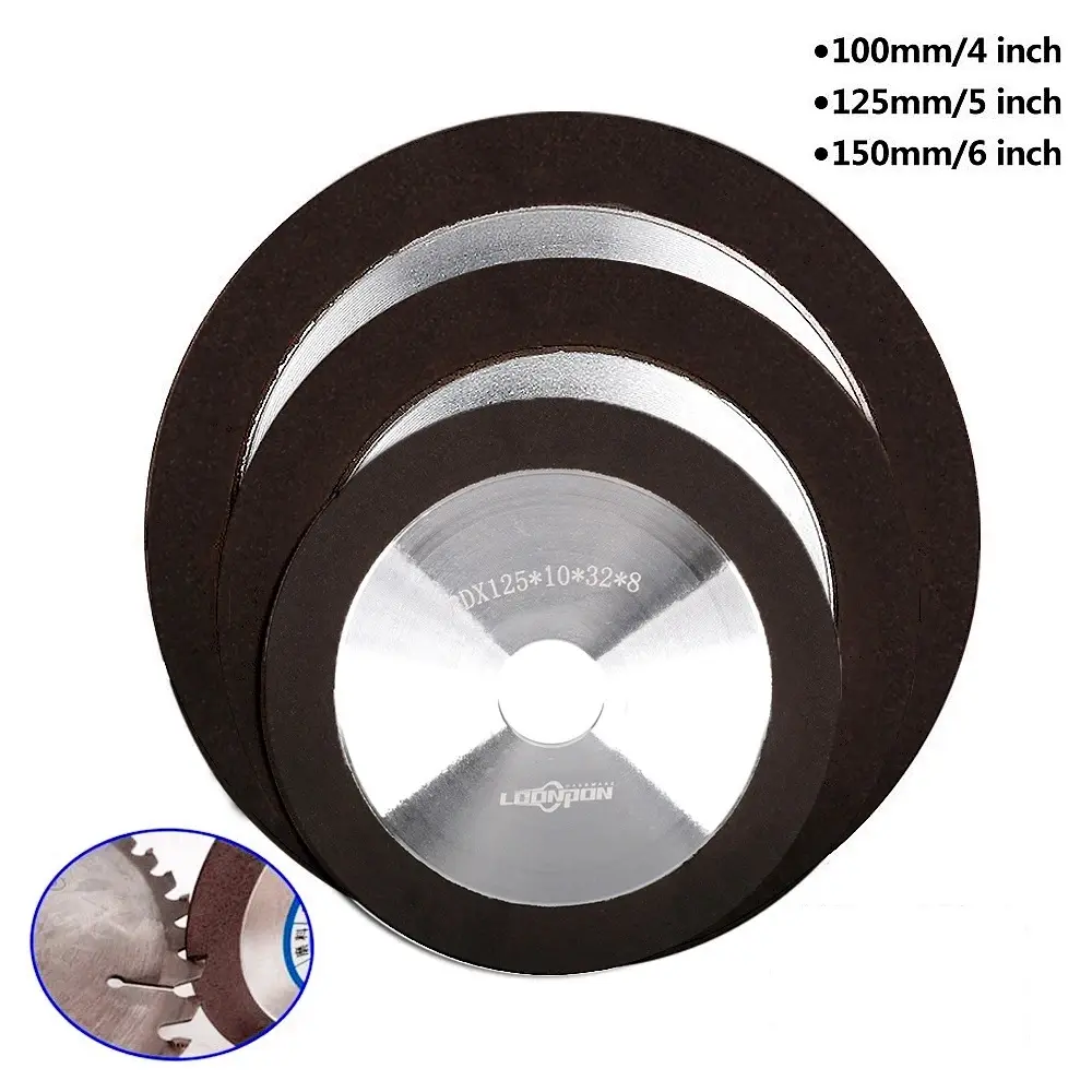Алмазный шлифовальный диск, 75/100/125/150 мм, круг, 150-320 для вольфрамовой стали