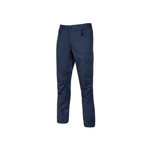 U-POWER - ST202WB-XL Stretch cvc pantalon BRAVO TOP Westlake Blue-PANTALON DE TRAVAIL EAN 8033546449356 PANTALON DE TRAVAIL CARGO - Product Image 1