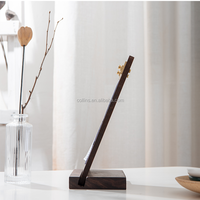 Personnalisé Collins Luxe Haute Qualité Offres Spéciales A4 Table En Bois Presse-papiers En Bois Menu Dossier