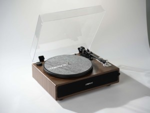 <span class=keywords><strong>Tocadiscos</strong></span> <span class=keywords><strong>de</strong></span> Madera Personalizado con Entrada y Salida Bluetooth - Reproducción <span class=keywords><strong>de</strong></span> Vinilo a 33/45/78 RPM con Interruptor <span class=keywords><strong>de</strong></span> Encendido/Apagado Automático - Product Image 3