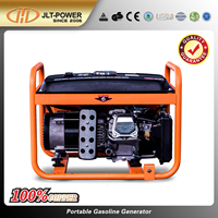 Zuverlässige 110V/220V/380V 4-Takt-Qualität 1KW/2KW/3KW/5KW/6KW Rückstoß 24V luftgekühlter 50Hz AC Benzin/LPG-Generator
