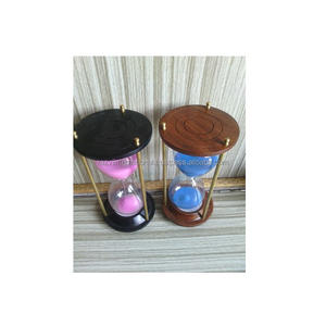 Modern Design Wooden Frame Glass <b>Sand</b> Timer for Timing and Home <b>Decoration</b> - Product Image 3