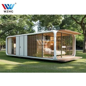 20Ft Popular Apple Cabin Prefab Foldable Container House In Living Room