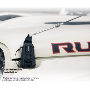 Separador de Ramas Metálico para Capó de Repuesto <span class=keywords><strong>Vipera</strong></span> Wrangler JL, Modelo Rainforest, 2018+, Nuevo con 1 Año de Garantía - Product Image 3
