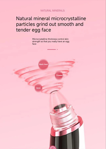 Extracteur de points noirs électrique avec 5 têtes d'aspiration pour un nettoyage en profondeur des pores, outil de soin de la peau, extracteur d'acné et de comédons - Product Image 5