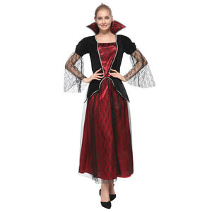 Costume Cosplay d'Halloween pour femme adulte, robe de <span class=keywords><strong>princesse</strong></span> Vampire d'<span class=keywords><strong>horreur</strong></span>, Costume Cosplay sexy - Product Image 5