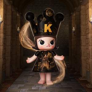 POP MART Royal <span class=keywords><strong>Molly</strong></span> 1000% PVC Thème Animaux 70cm Figurine de Collection Échelle 1/6 Âge 12+ Emballage Original Unisexe - Product Image 5