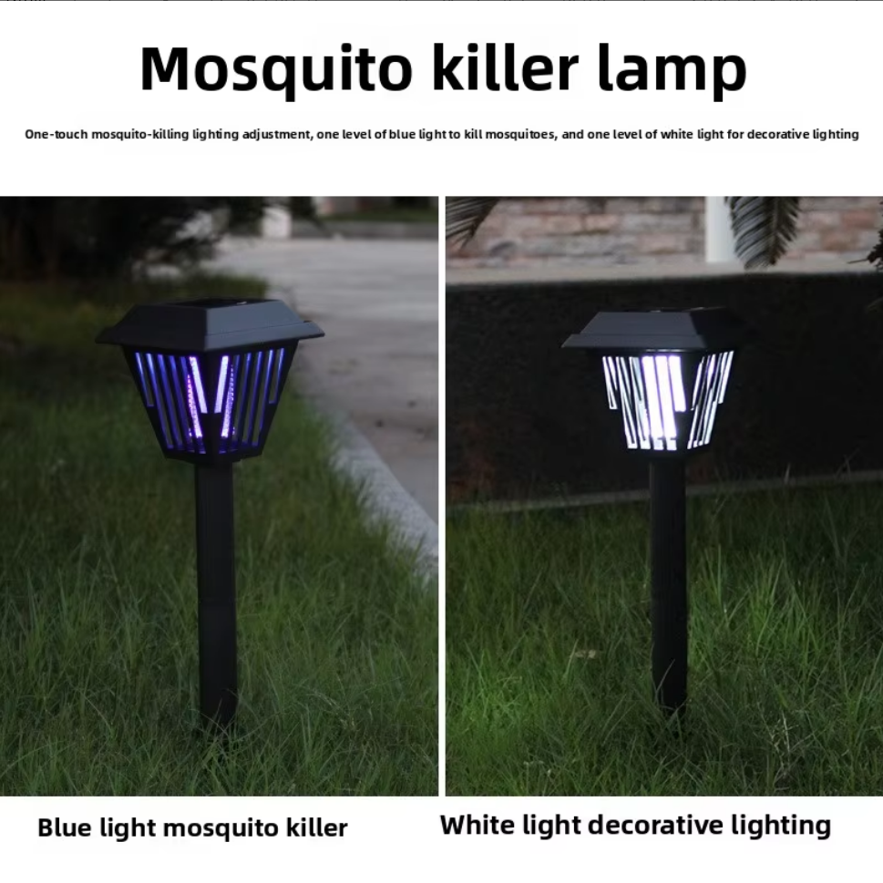 Lampe anti-moustique solaire