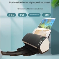 Escáner de Documentos a Color Fujitsu Fi-7180 USB Automático, Tamaño Pasaporte, Escaneo a Doble Cara de Alta Velocidad, CMOS, Profundidad de Color de 24 Bits