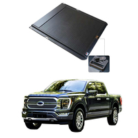 Accessoires pour pick-up avec couvre-caisse rétractable à verrouillage par mot de passe pour Ford F150 2017-2022