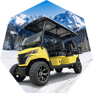 2+2 Seats Best Design 36V <b>Lithium</b> <b>Battery</b> Mini Club Car 4X4 Electric Golf Carts - Product Image 4