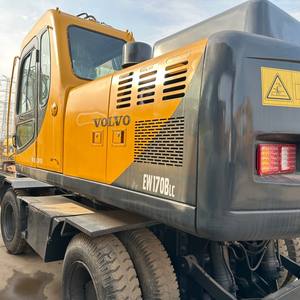 Buona condizione originale svezia marchio usato Volvo EW170 escavatore per lavori di costruzione a basso prezzo per la vendita - Product Image 1